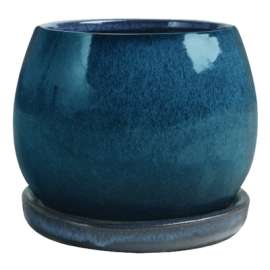 6" AQUA BLU Artisan Pot