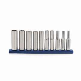 MM 10PC SAE 1/4 DSocket