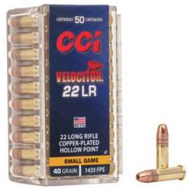 50RND 22LRVEL 40GR Ammo