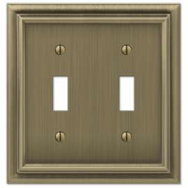 BRS 2Tog Wall Plate