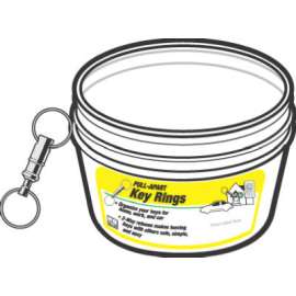 50PC PullApart Key Ring