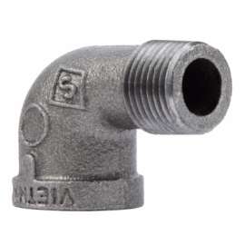 1/4"BLK 90 Street Elbow