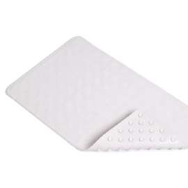 14x24 WHT Circ Bath Mat