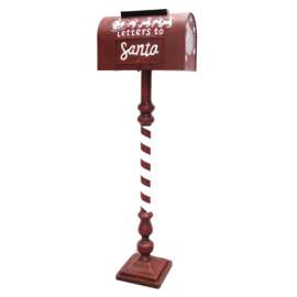 40" RED XMAS Mailbox