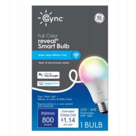GE 9.5W A19 Smart Bulb