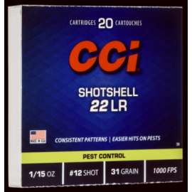 20RND CCI 22LR Ammo