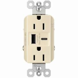 15A ALM A/C USB Outlet