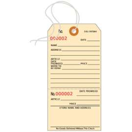 1000PK Repair Tag