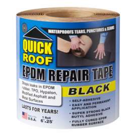 BLK EPDM 6"x25' Tape