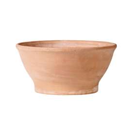 11" WHT Bowl Planter