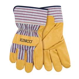 Child LTHR/Canv Glove
