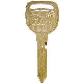 GM Master Key Blank