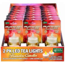 2PK LED Tea Lights