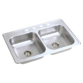 33x22x6SS DBL KitchSink