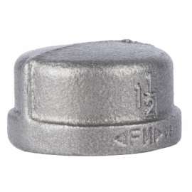 1-1/2 BLK Pipe Cap
