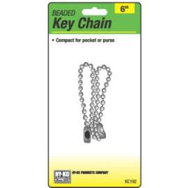 2PK 6" Beaded Chain