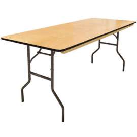 8'x30" Plywood Table