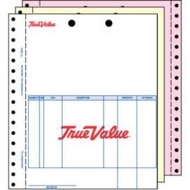 TV 1000CT 3Part Invoice