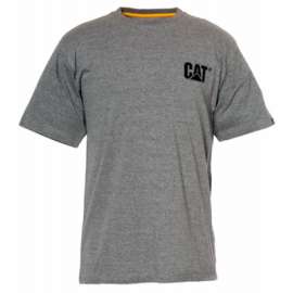 CAT LG GRY S/S Tee