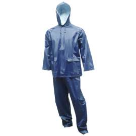 2PC XL Navy Rain Suit