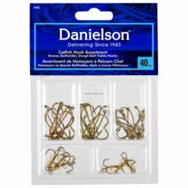 40PC Catfish Hook ASST