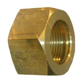 2PC 5/16"BRS CMP Nut
