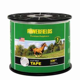 1-1/2x330 WHT Poly Tape
