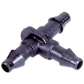 50PK 1/4" Barbed Tee