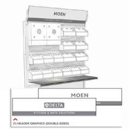 4'Moen Delta Faucet Kit