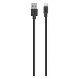 4' BLK Lightning Cable