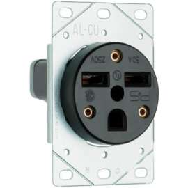 30AFlush PWR Receptacle