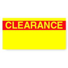 1131 CLR Price Label
