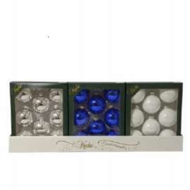 Solid 8PK GLS Ornaments