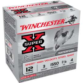 25RND 12GA 3" #4 Ammo
