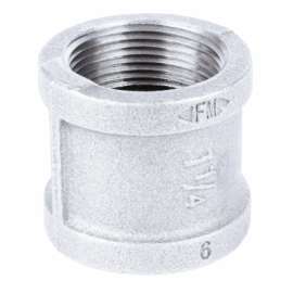 1-1/4Galv Coupling/Stop