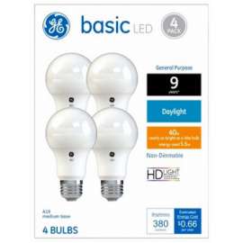 GE4PK 5.5W Day A19 Bulb