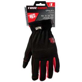 LG BLK/RED Util Glove