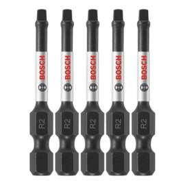 5PK 2" #2 SQ PWR Bit