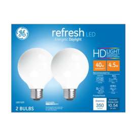 GE2PK 4.5W Day G25 Bulb