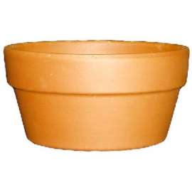 8" Clay Bulb Pan Pot