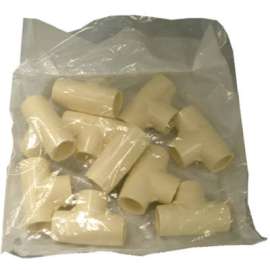 10PK 3/4" CPVC Tee