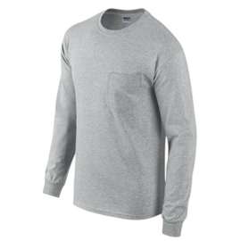 MED GRY L/S T Shirt