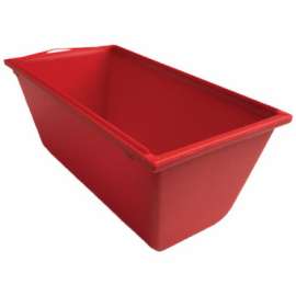 6" RED Plas Patch Pan