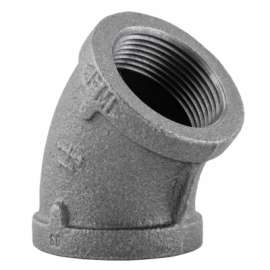 1-1/4 BLK 45 DEG Elbow