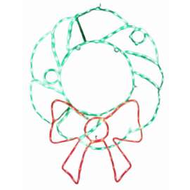 HW 36" 2D Wreath