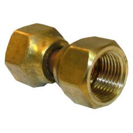 3/8" BRS Fem FL Swivel