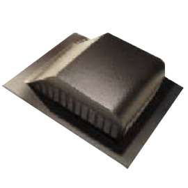 8" BRN ALU Roof Louver