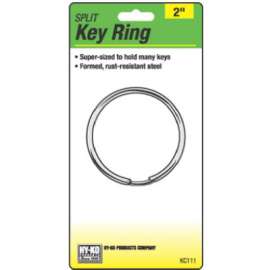 2" Split Key Ring