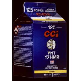 125RND CCI 17HMR Ammo