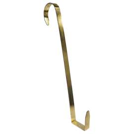 13.25"BRS Wreath Hanger